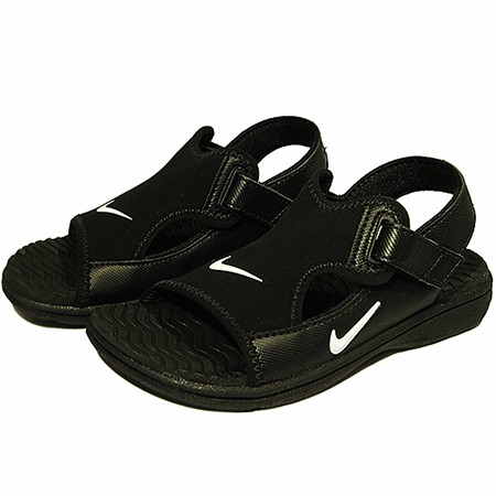 nike sandals with straps on the back