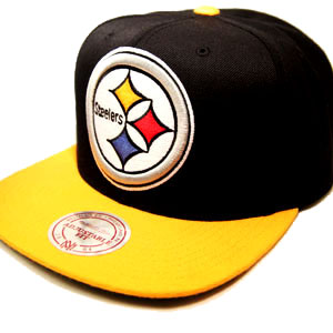 steelers mitchell and ness snapback