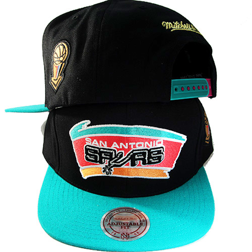 spurs snapback mitchell and ness