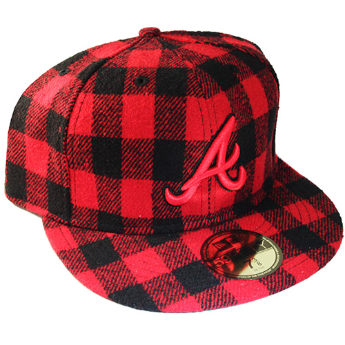 red plaid cap