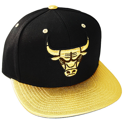 gold jordan hat