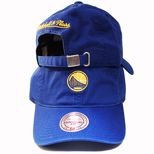 mitchell and ness warriors dad hat