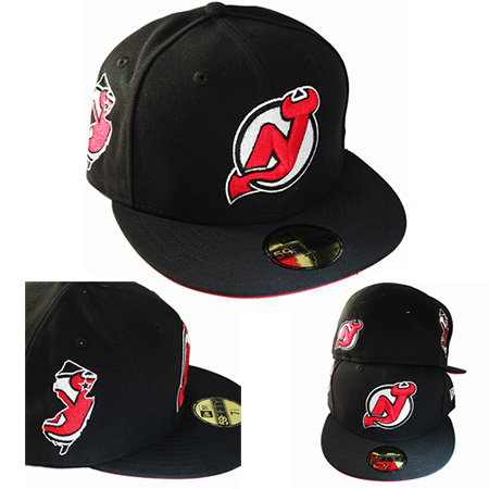 NHL New Jersey Devils 5950 Fitted Hat 