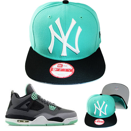 yankees green hat